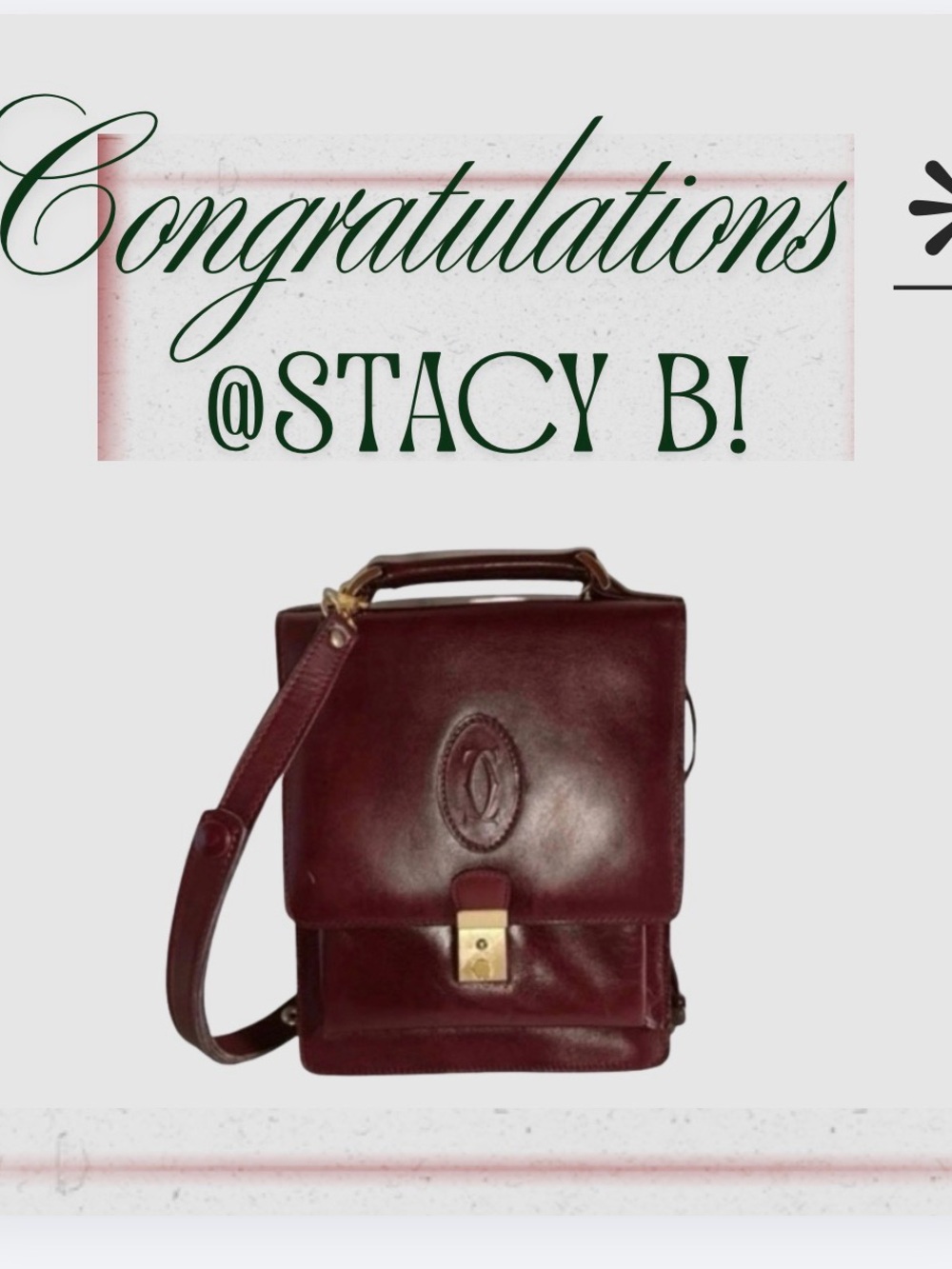 Customer Appreciation Givey Winner!